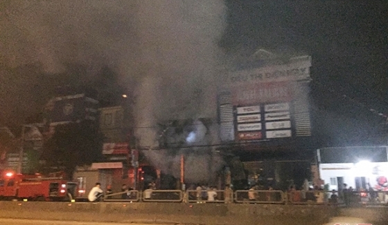 Hà Tĩnh: Cháy cửa hàng kinh doanh thiết bị ô tô khiến 2 người tử vong